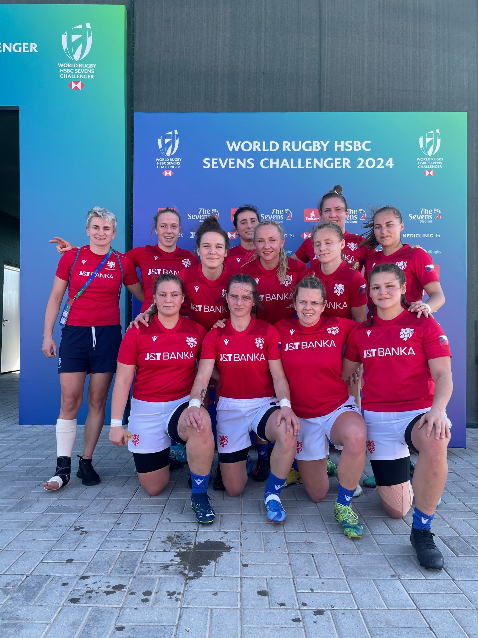 HSBC Sevens Challenger 2024 Ženy na prvním turnaji v Dubaji osmé